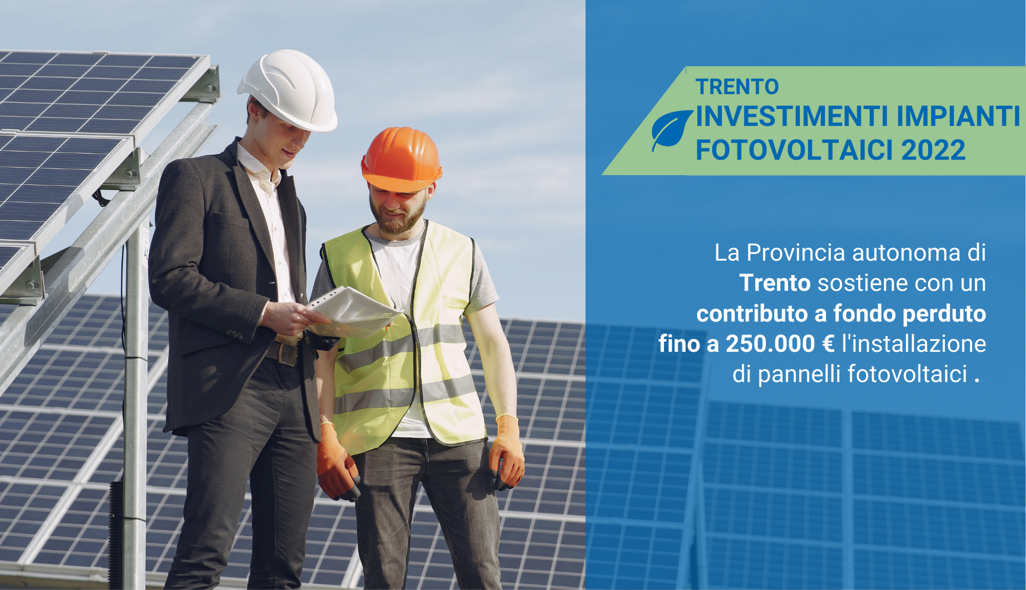 Trento incentivi fotovoltaici 2022