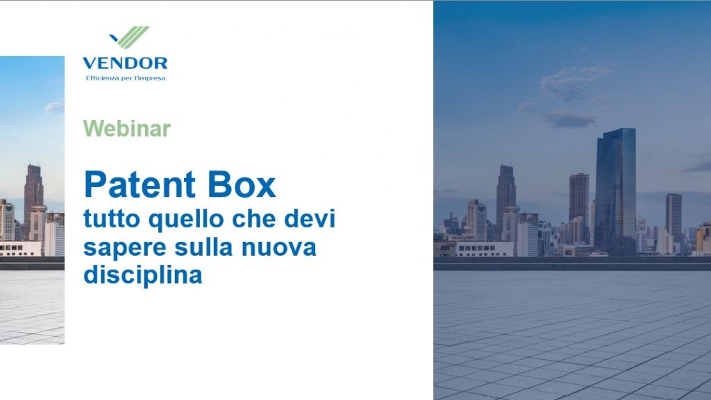 Webinar Patent Box