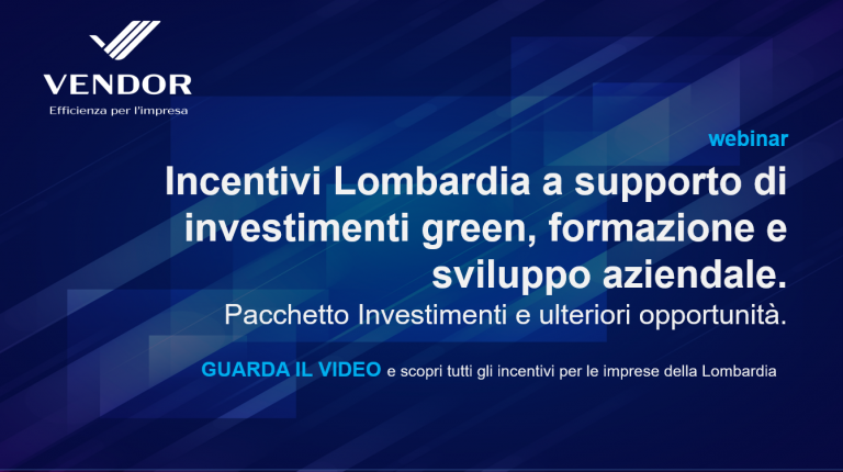 Incentivi Lombardia