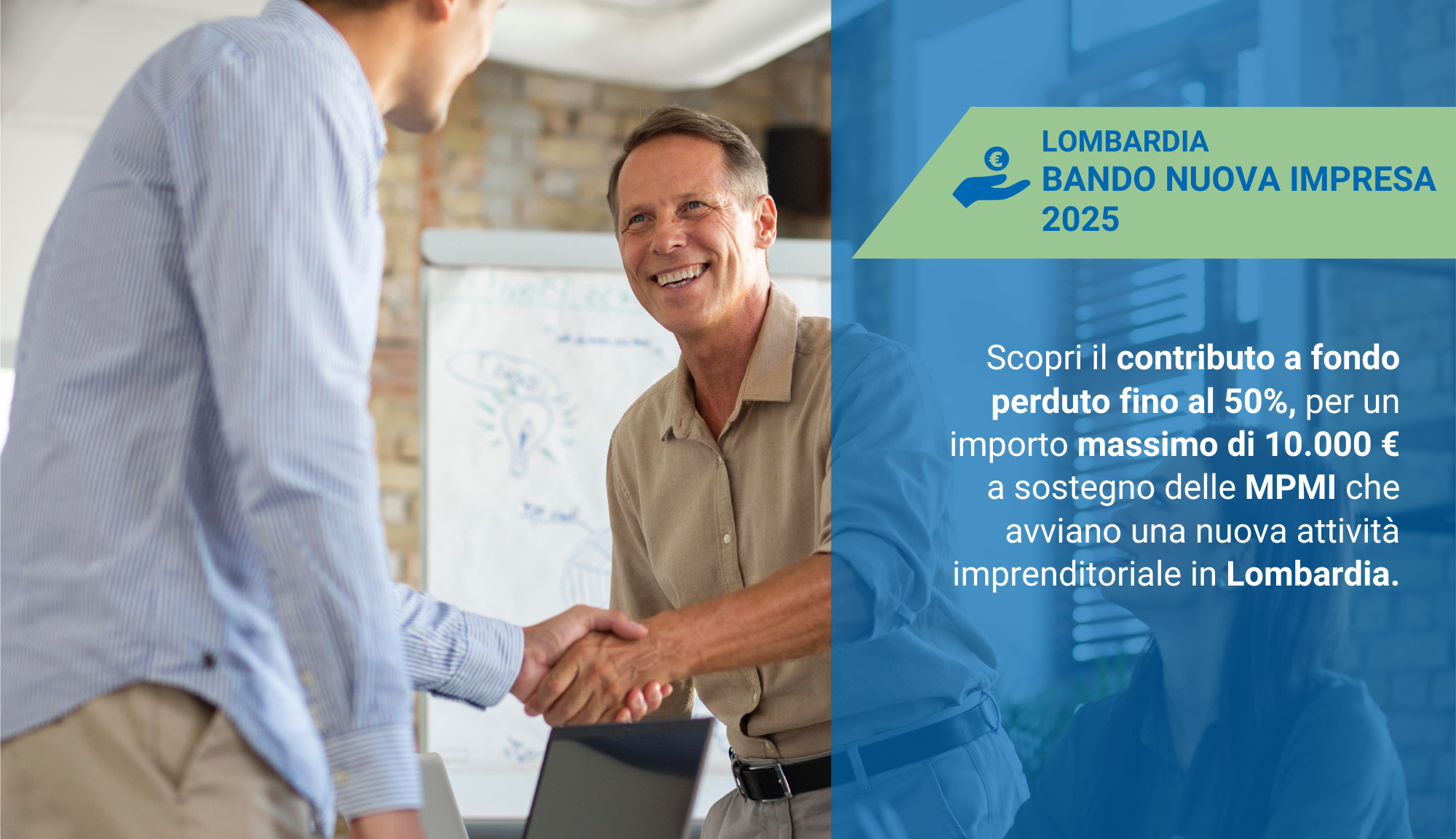 contributo 50% nuova impresa